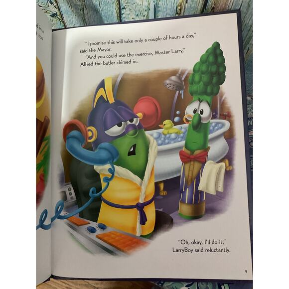 2006 Larry Boy in the Swim of Things Veggie Tales - Picture 4 of 10